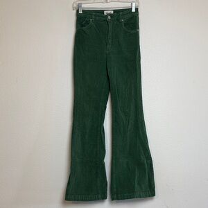 Rolla's Deep Green Corduroy Pants